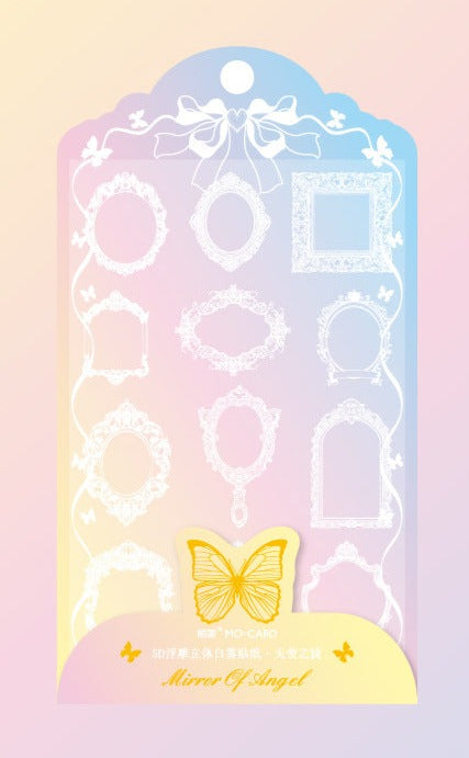 Embossed Lace Stickers