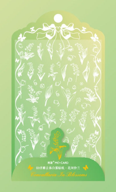 Embossed Lace Stickers