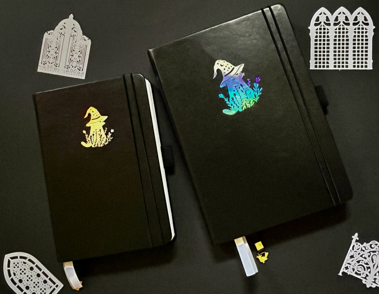 Catoween Dot Grid Notebook