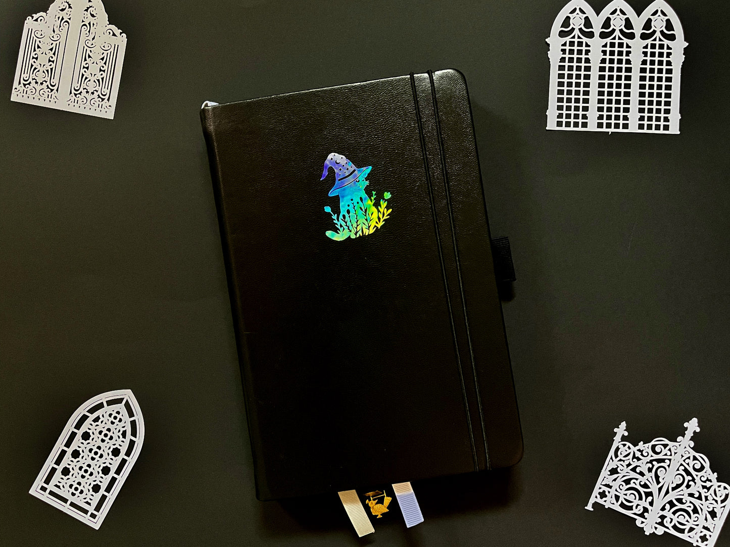 Catoween Dot Grid Notebook