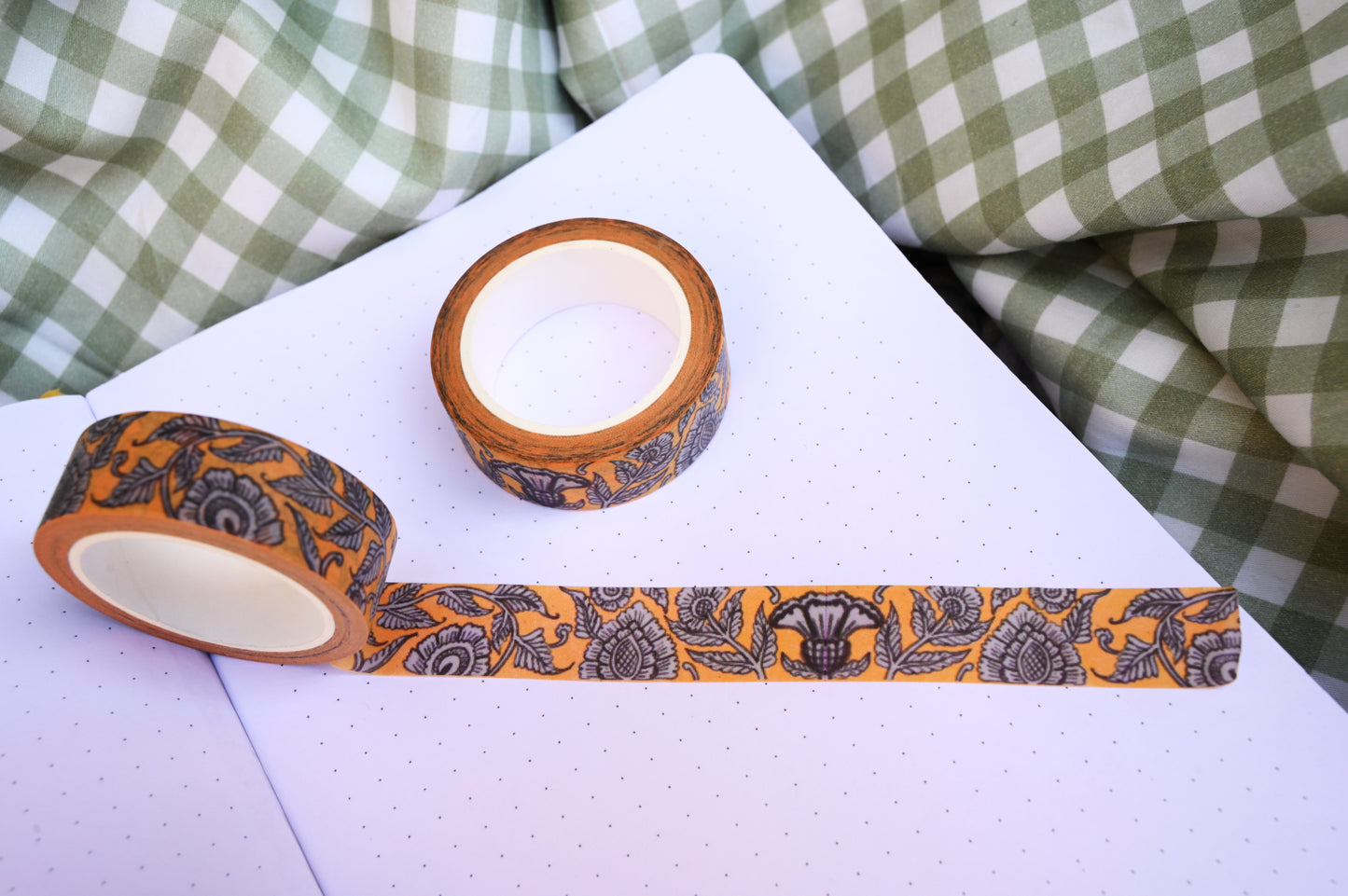 Kalamkari Bloom Washi Tape