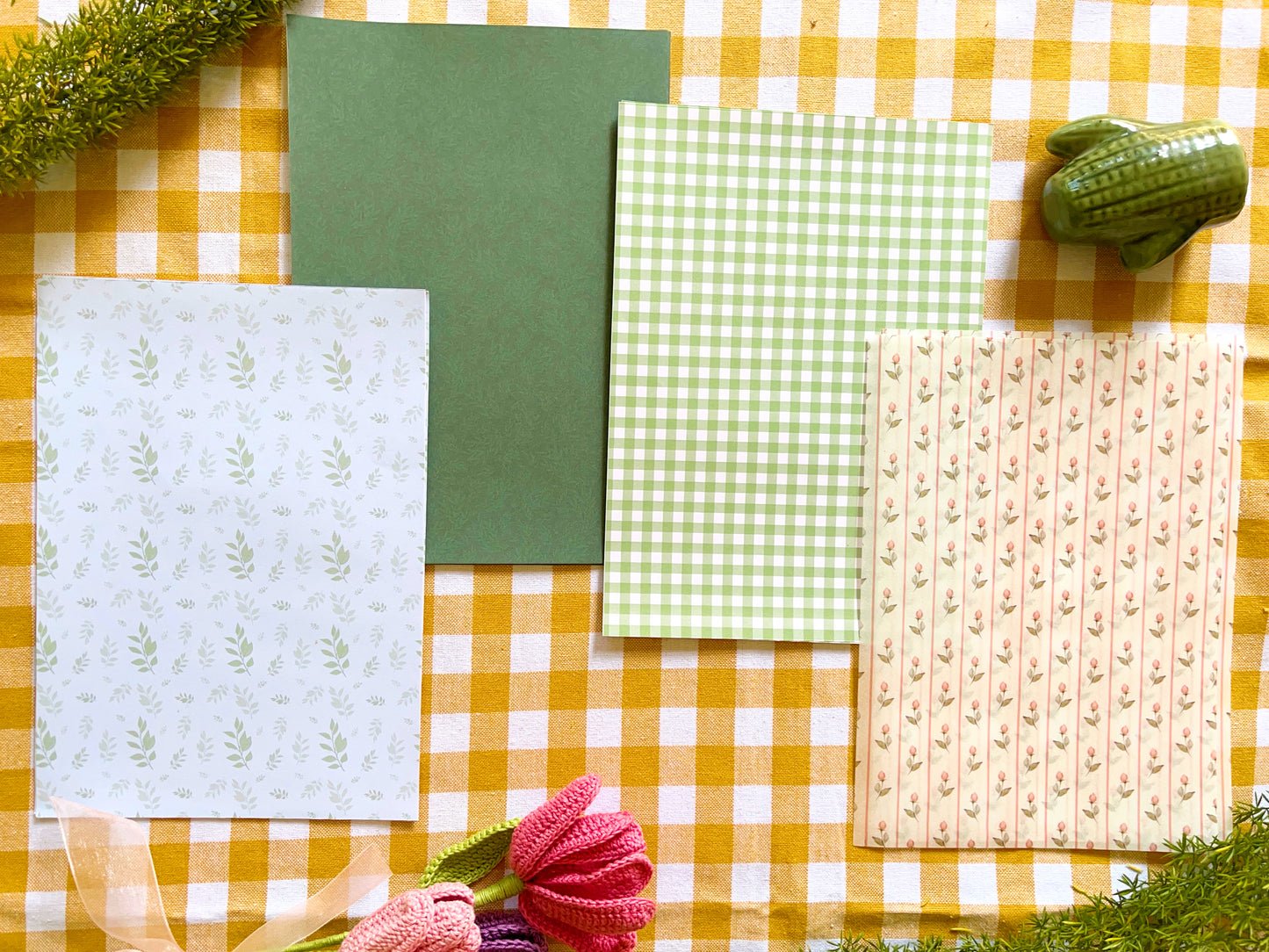 Botanical gardening theme kit