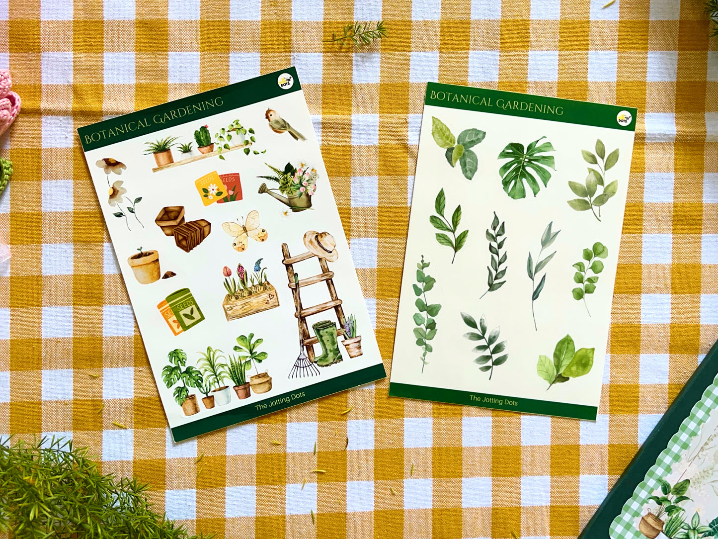 Botanical gardening theme kit