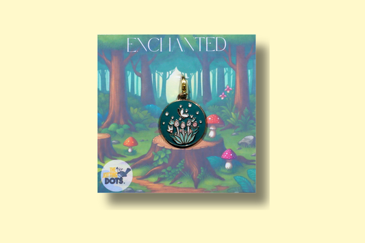 Enchanted enamel charm