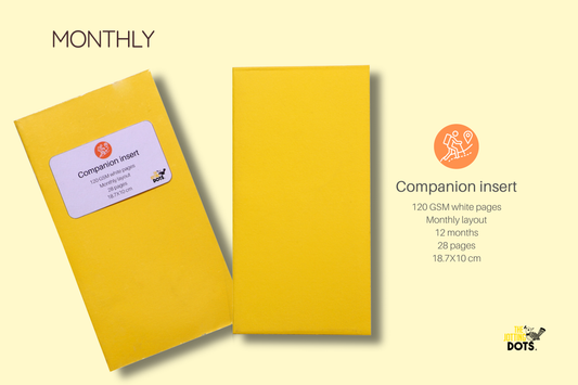 Companion insert - Monthly