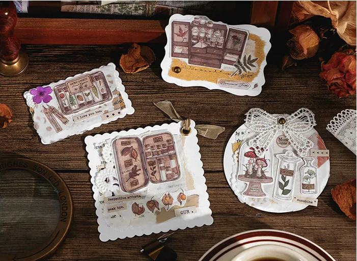 Bandes d'autocollants vintage