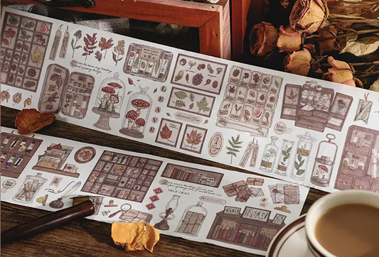 Vintage Stickers Strips