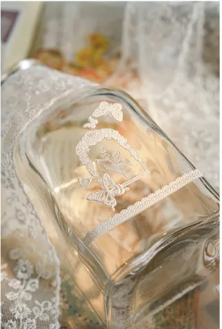 Embossed Lace Stickers