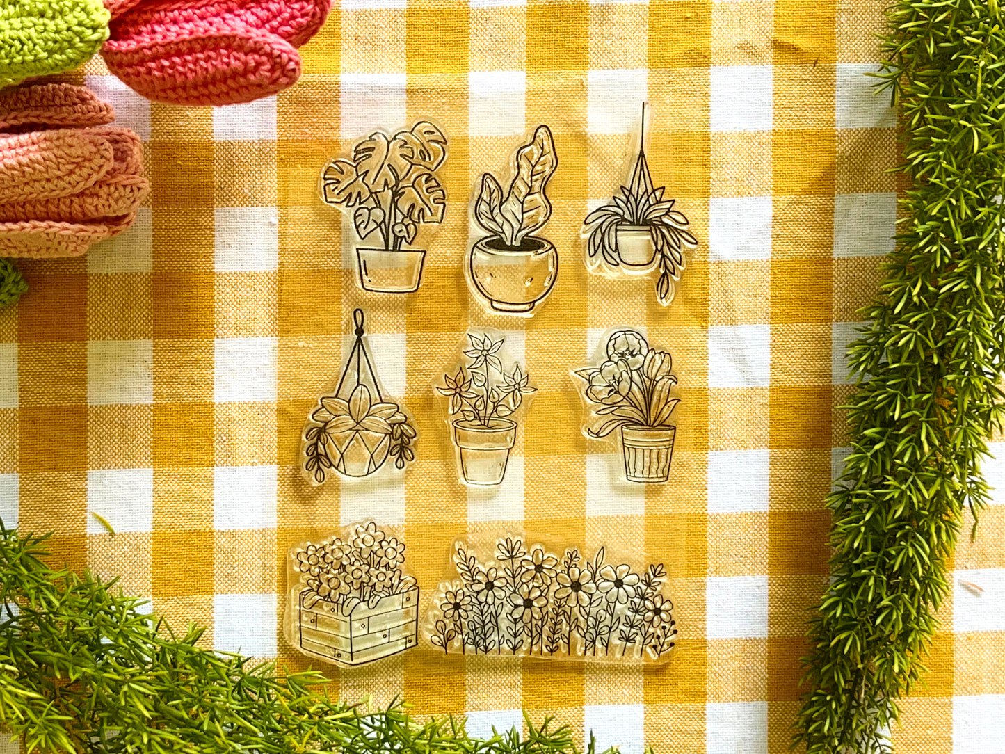 Botanical gardening theme kit