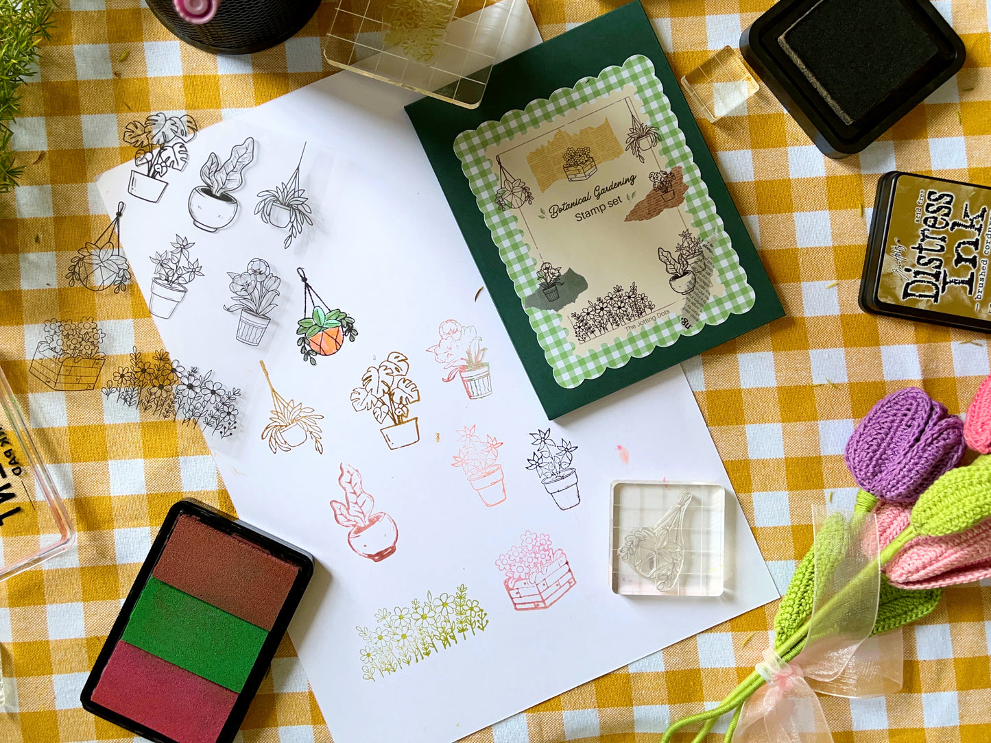 Botanical gardening theme kit