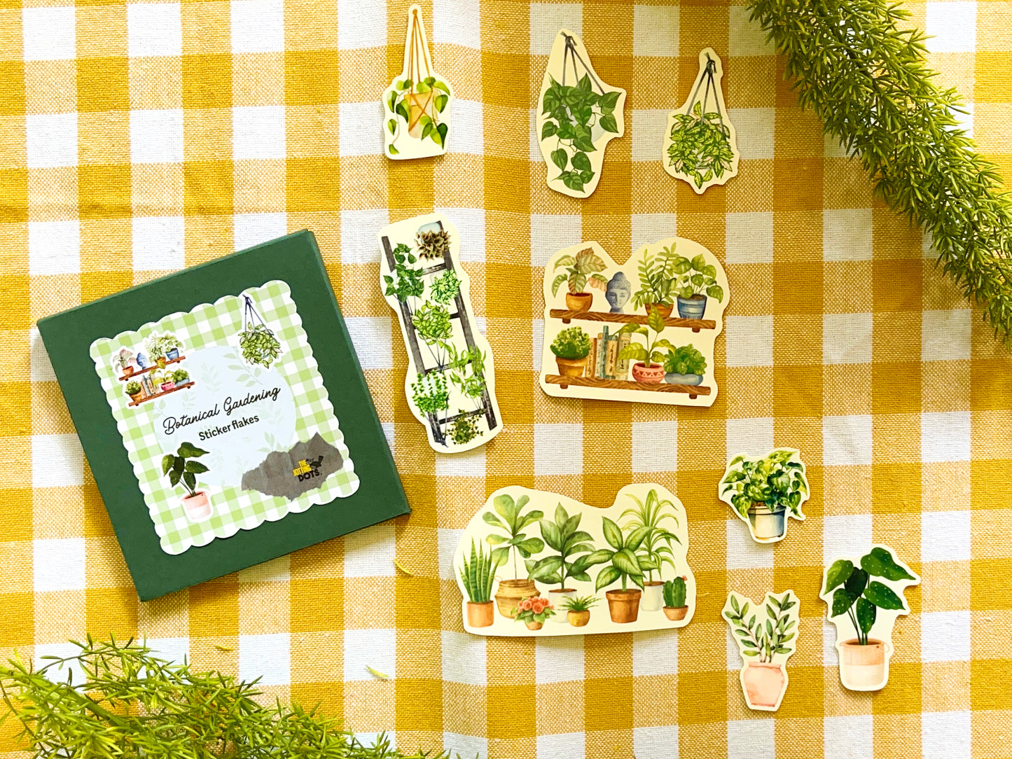 Botanical gardening theme kit