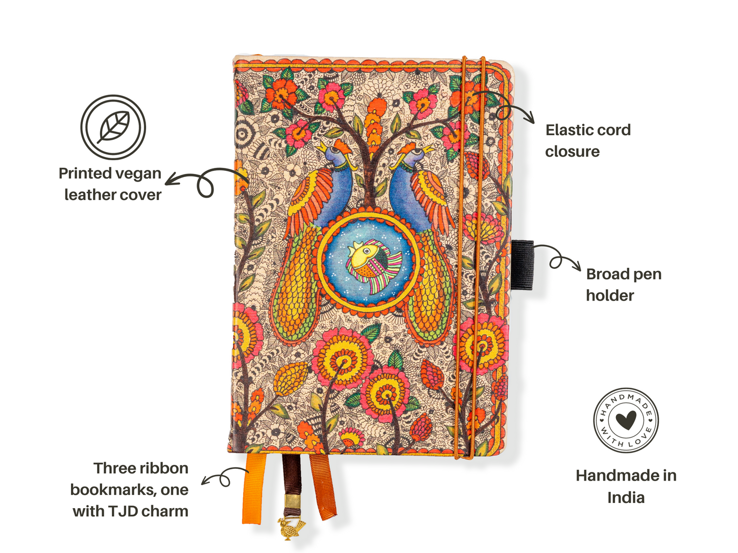 Tholu bommalata Carnet à grille de points