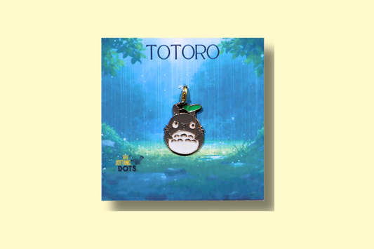 Totoro enamel charm