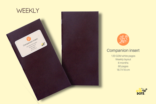 Companion insert - Weekly