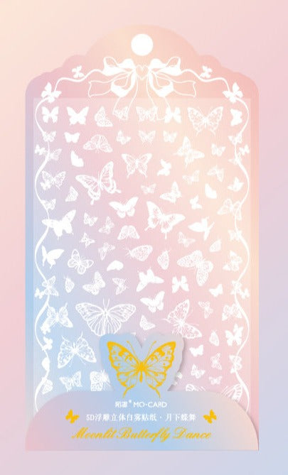 Embossed Lace Stickers