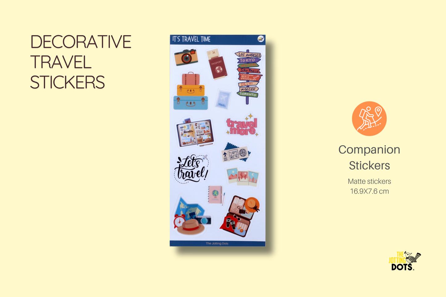 Companion sticker sheets
