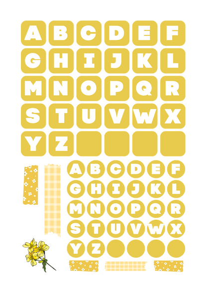 Spring Sticker Book