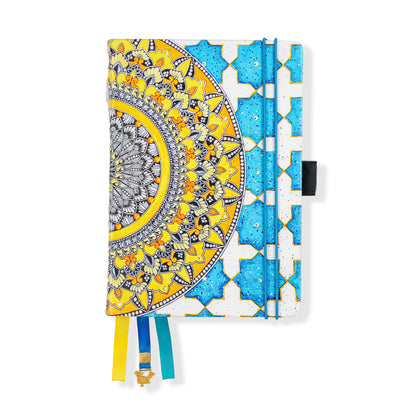 Oops! Mandala Fusion Dot Grid Notebook 160GSM, A5