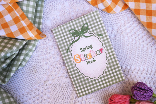 Spring Sticker Book