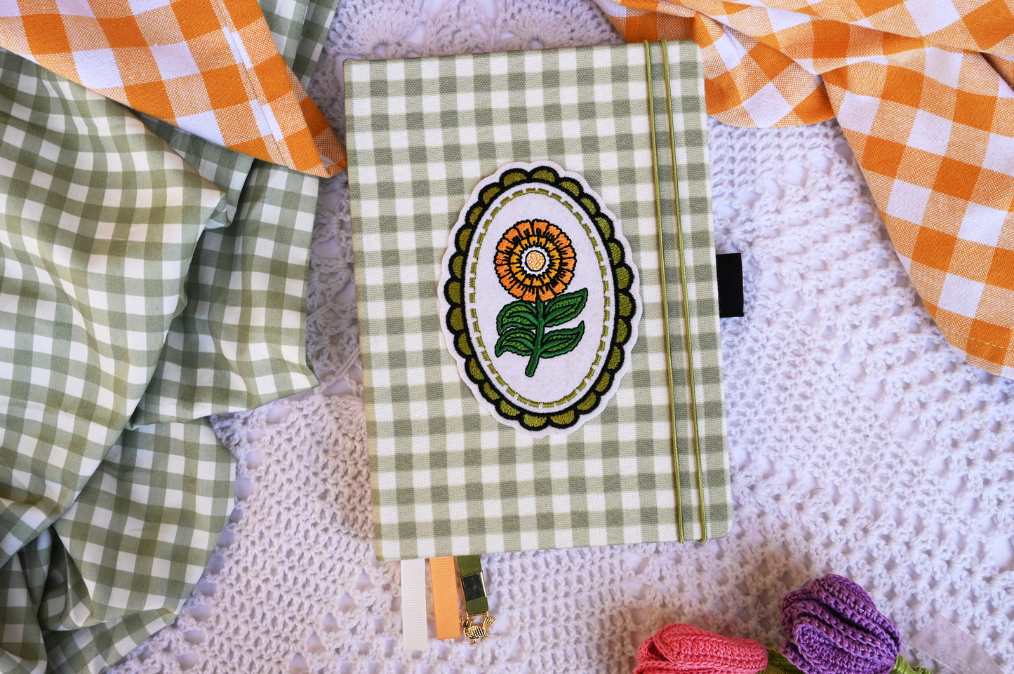 Serene Bloom Hardbound Notebook