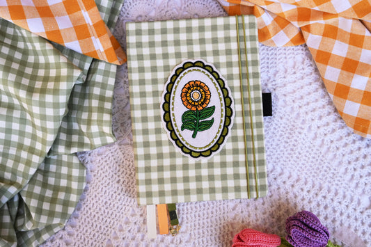 Serene Bloom Hardbound Notebook