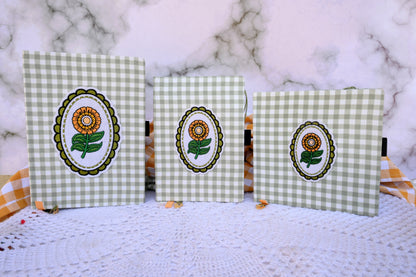 Serene Bloom Hardbound Notebook