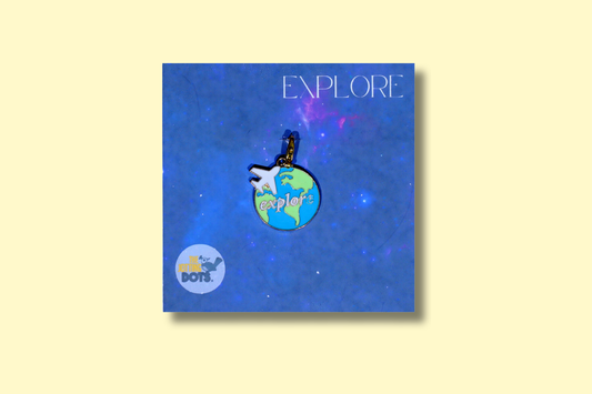 Explore enamel charm
