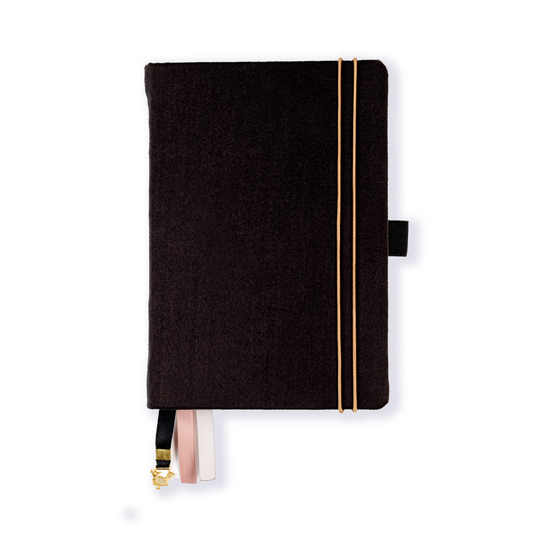 Oops! Classic Black Dot Grid Notebook 120 GSM, B5