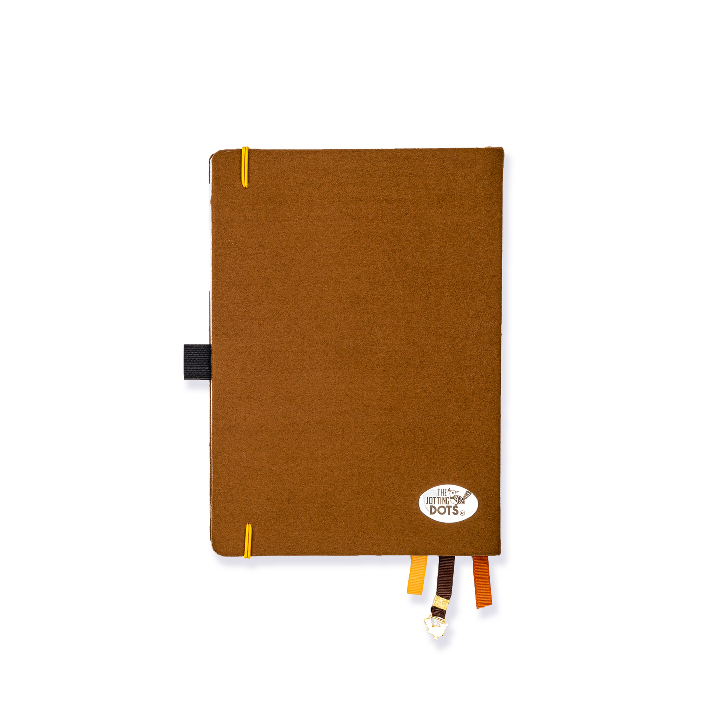 Classic Brown Dot Grid Notebook