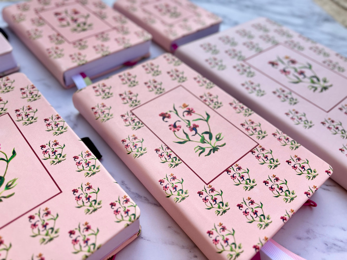 Pink Mystique Dot Grid Notebook