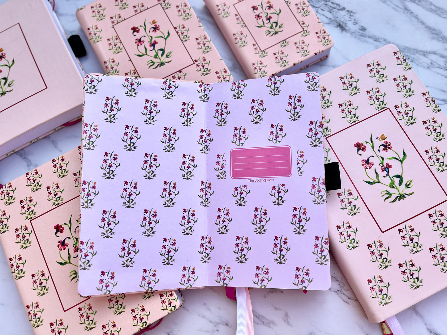 Pink Mystique Dot Grid Notebook