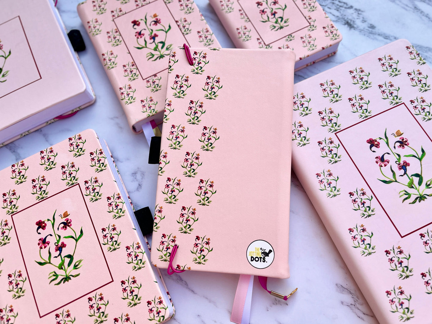 Pink Mystique Dot Grid Notebook