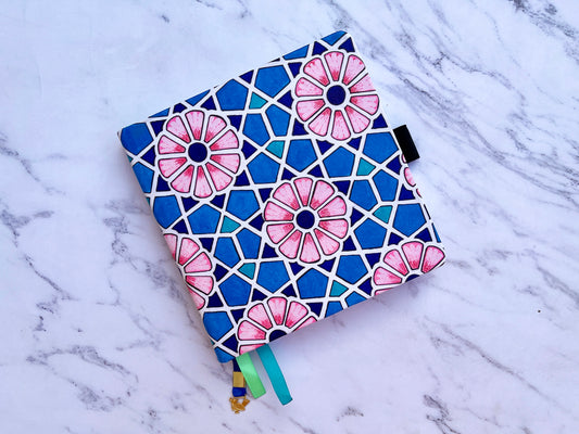 Mughal Jaali Square Notebook