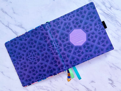 Mughal Jaali Square Notebook