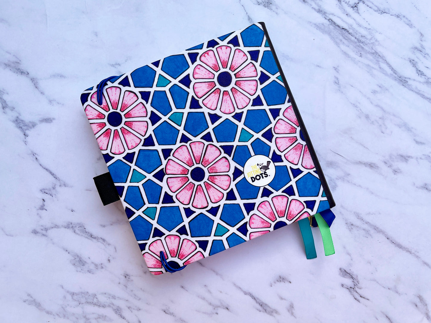 Mughal Jaali Square Notebook