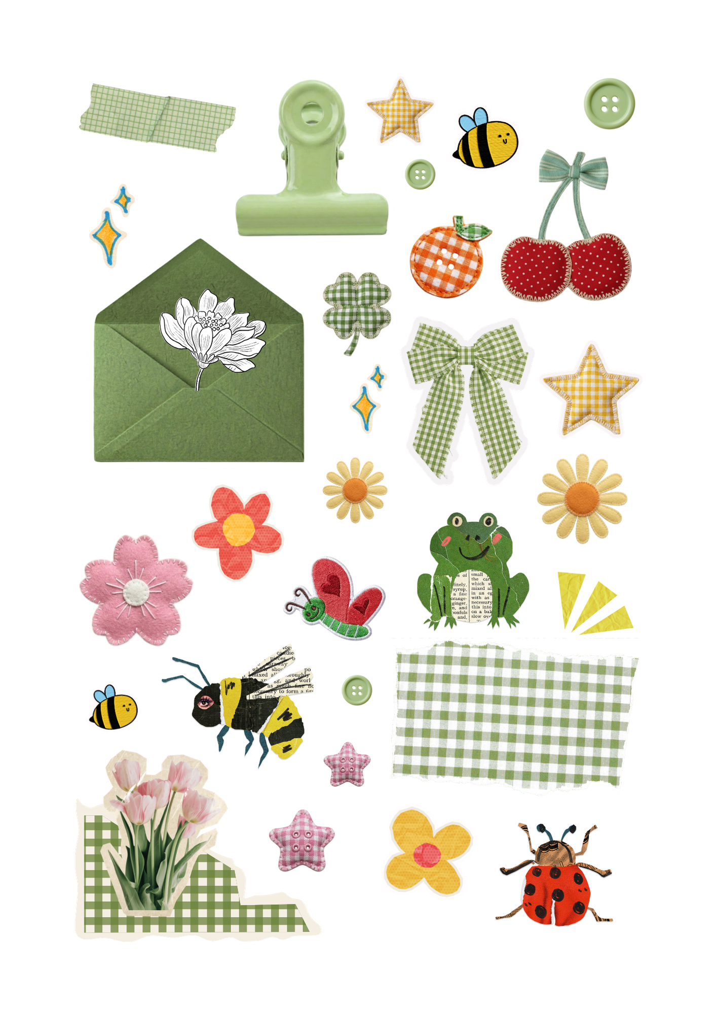 Spring Sticker Book