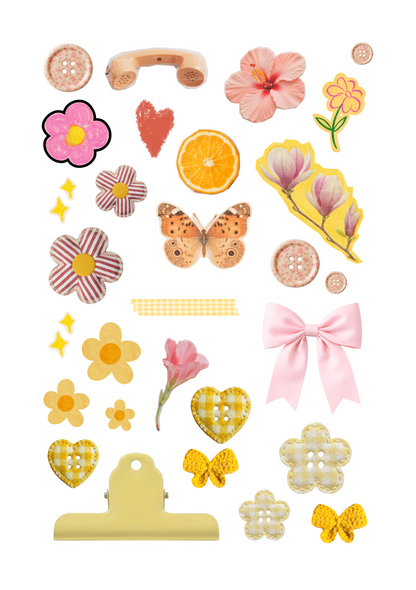 Spring Sticker Book