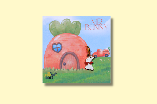 Mr Bunny enamel charm