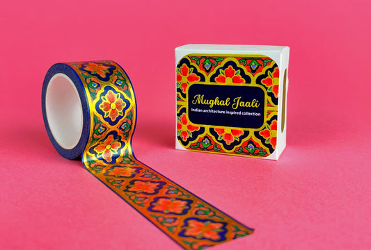 Mughal Jaali Washi Tape - 25 mm