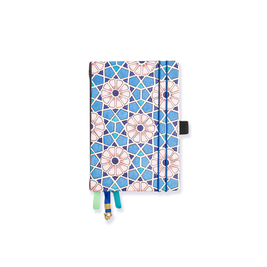 Mughal Jaali Dot Grid Notebook