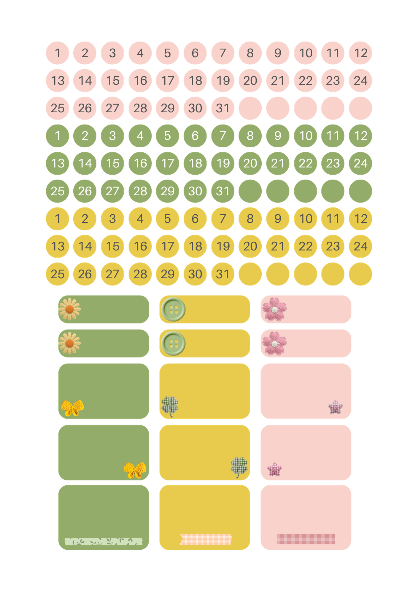 Spring Sticker Book