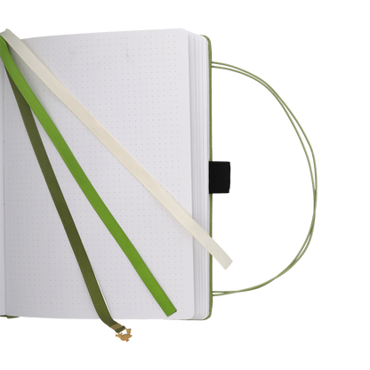 Oops! Classic Olive Dot Grid Notebook 160GSM, B5