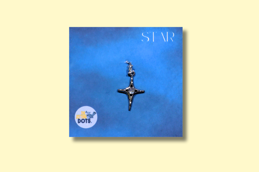 Star metal charm