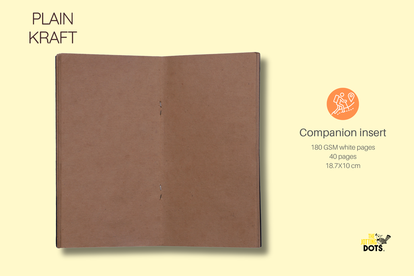 Companion insert - Plain kraft